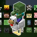 500 Mobs Mods Minecraft MCPE логотип