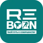 REBORN fitness hall логотип