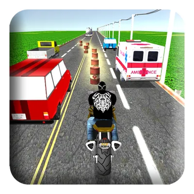 Highway Dash 3D - Speed ​​Street Bike Moto Racing