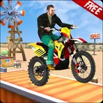 Игра: Велогонки с трюками- Bike Stunt Racing  логотип