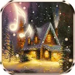 Снег - анимированный фон логотип