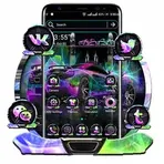 Neon Car Theme Launcher логотип