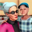 Grandma Simulator Granny Life логотип