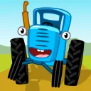 Blue Tractor: Fun Learning Games for Toddlers 