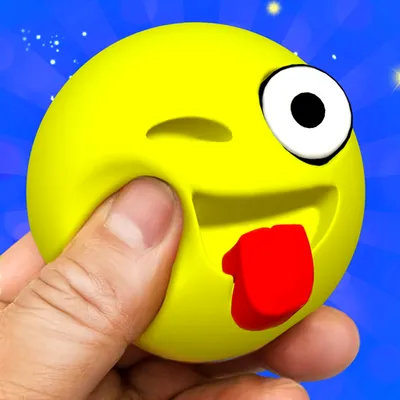 Squishy emoji smile kawaii antistress ball