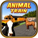 Farm Animal Transport Train 3D логотип