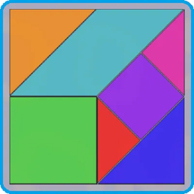 Tangram Puzzl Pythagoras