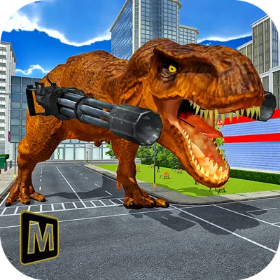 Dinosaur Games: Deadly Dinosaur City Hunter