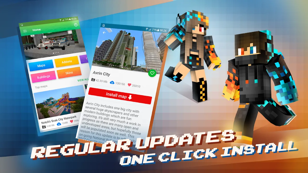 🎮Игра Block Master for Minecraft PE 4,6☆ - скачать бесплатно на Андроид  последнюю версию 3.06.3 в хорошем качестве из каталога игр RuStore, 6+