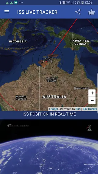 ISS Live Tracker — скачать для Android 3,0★ бесплатно 📱 в RuStore