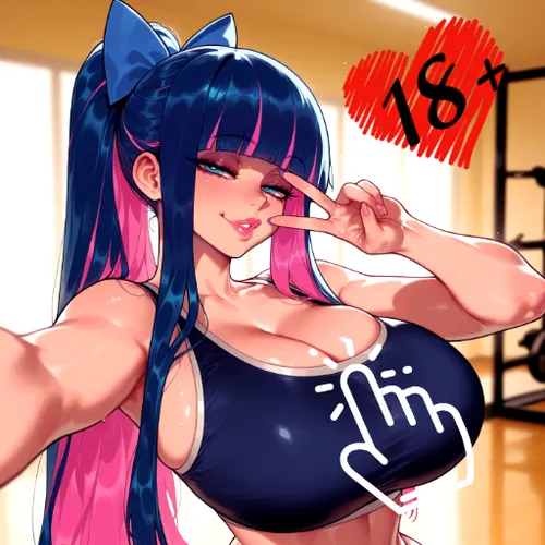 Аниме кликер 18+: Стирай пазлы, открывай арты — иконка