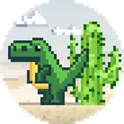 Google Dino Remake логотип
