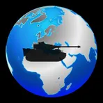 Военная карта мира логотип