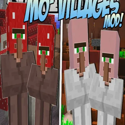 Mo’ Villages Mod for MCPE