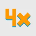 4x number puzzle логотип