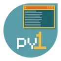Программирование: пишем игры на Python, часть 1 логотип