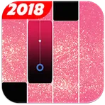 Glitter Pink Piano Tiles логотип