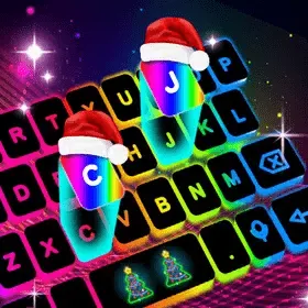 Neon LED Keyboard - RGB Lighting Colors