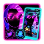 Dark Girly Launcher Theme логотип