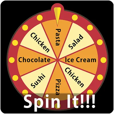 Spin the lucky wheel