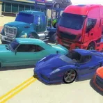 Car Cargo Transport Driver 3D логотип