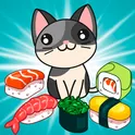Суши Кот: Весёлая сортировка суши логотип