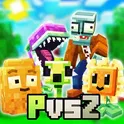 Plants and Zombies Minecraft логотип
