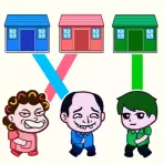 Draw To Home: Brain Puzzle логотип