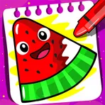 Toddler Coloring Book For Kids логотип