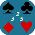 3 2 5 card game логотип