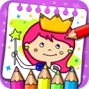 Princess Coloring Book & Games