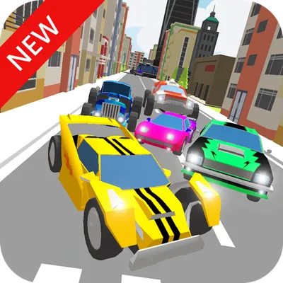 Blocky Highway Traffic Racer on Smashy Road 2021