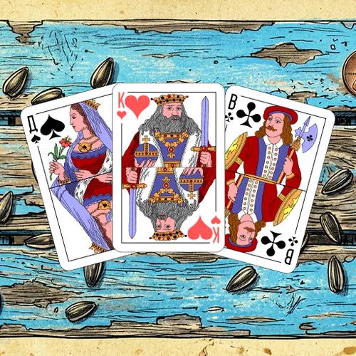 Дворовые карточные игры — иконка