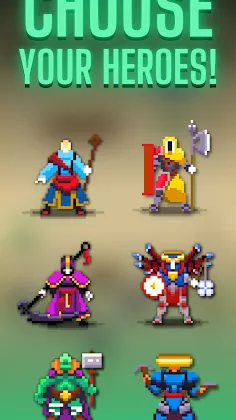 Игра Dunidle: Pixel Idle RPG Heroes — Приключения 2,0★ — скачать для ...