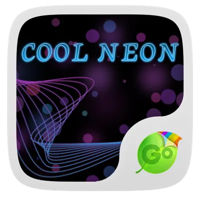 Cool Neon GO Keyboard Theme