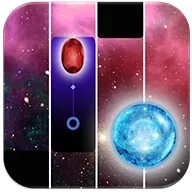 Glowing Rock Piano Tiles 3