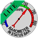 Барометр в строке состояния Lite логотип