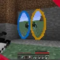 Portal mod for Minecraft логотип