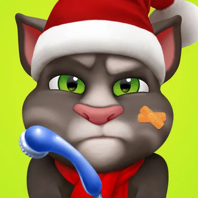 Talking Tom Injured логотип