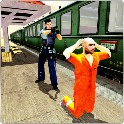 Prison Escape Train Driving 3D