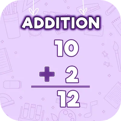 Math Addition Quiz Facts Games