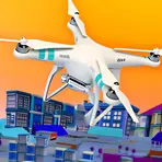 Pizza Delivery Drone Rush Π»ΠΎΠ³ΠΎΡΠΈΠΏ