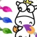 Coloring Games: Art Draw Paint логотип