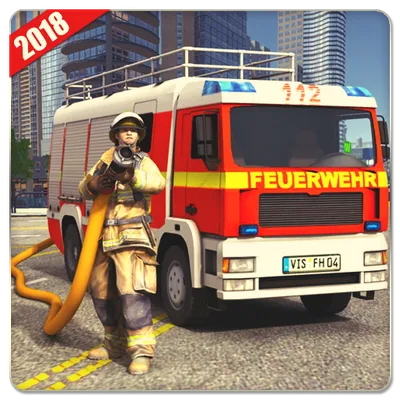 Firefighter Simulator 2018: Real Firefighting Game