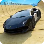 Mega Car Stunt Race 3D Game логотип