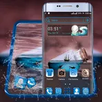 Sea Bottle Launcher Theme логотип