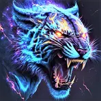 Тигр обои HD логотип