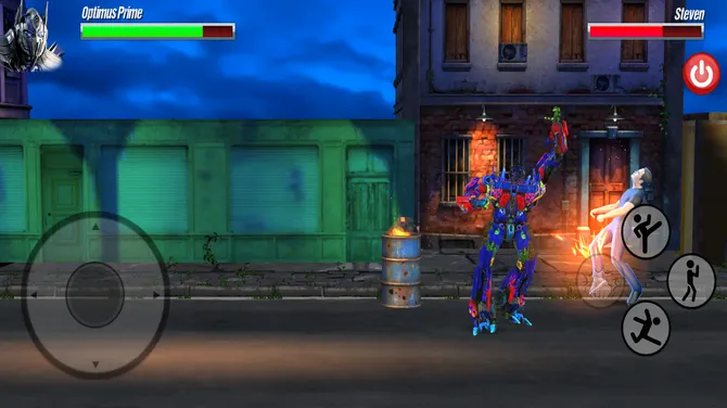 Игра Optimus Prime Fighting Game — Экшен 4,4★ — скачать для Android ...