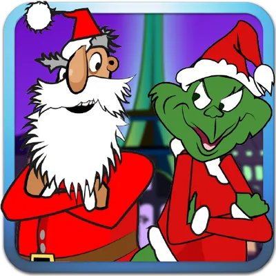 Santa Vs Grinch