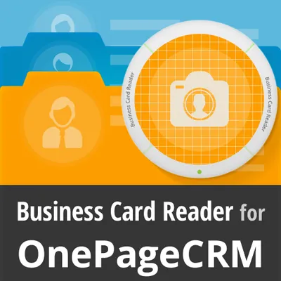 Business Card Reader for OnePage CRM